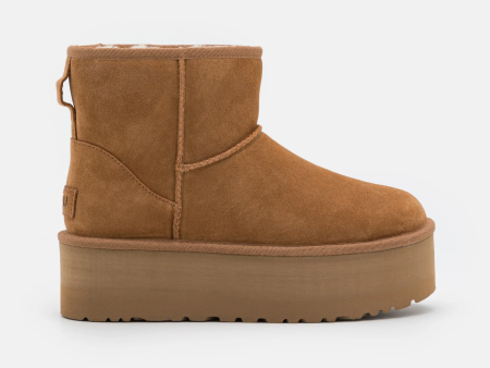 UGG | BOTINES MUJER | CLASSIC MINI PLATFORM CHESTNUT | MARRÓN Online Sale