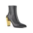 UNITED NUDE | BOTINES MUJER | GEM BOOTIE HI BLACK + GOLD | NEGRO Online Sale