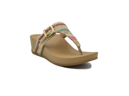 AETREX Kate Thong Wedge Sandal Online