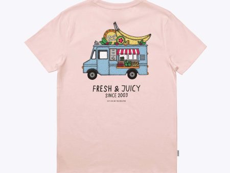 WEMOTO | CAMISETA ARTWORK HOMBRE | FRUIT TRUCK CAMISETA PEACH | NARANJA Hot on Sale