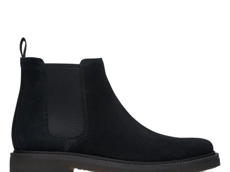 CLARKS | BOTINES CHELSEA HOMBRE | CLARKDALE EASY BLACK SUEDE | NEGRO Online Sale