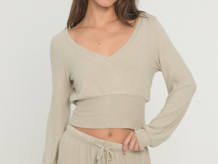 Pullover Sweater - Oatmeal Discount