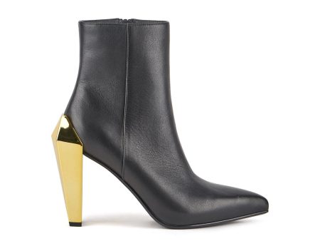 UNITED NUDE | BOTINES MUJER | GEM BOOTIE HI BLACK + GOLD | NEGRO Online Sale