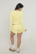 Pointelle Shorts - Butter Yellow Online Hot Sale