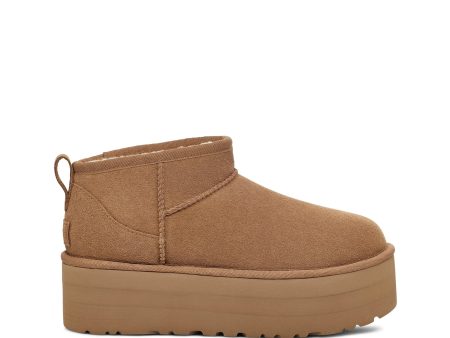 UGG | BOTINES MUJER | W CLASSIC ULTRA MINI PLATFORM CHE CHESTNUT | MARRÓN Discount