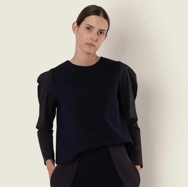 CHIE MIHARA | JERSEY MUJER | R BARLO COLETTE NAVY | AZUL Fashion