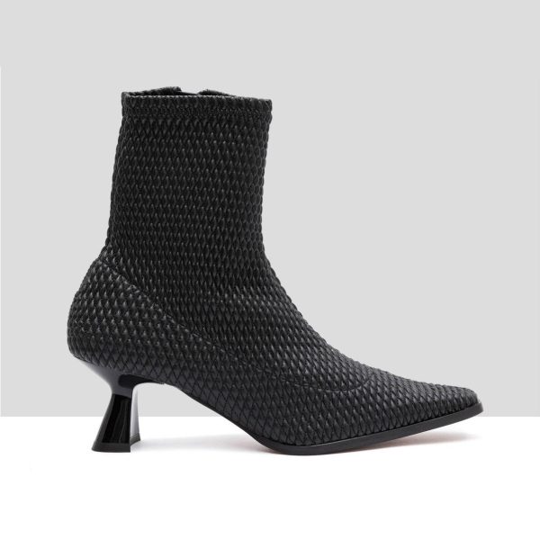 AUDLEY | BOTINES MUJER | MIMI RICE NAPPA ARROZ STRECHT BLACK | NEGRO Supply