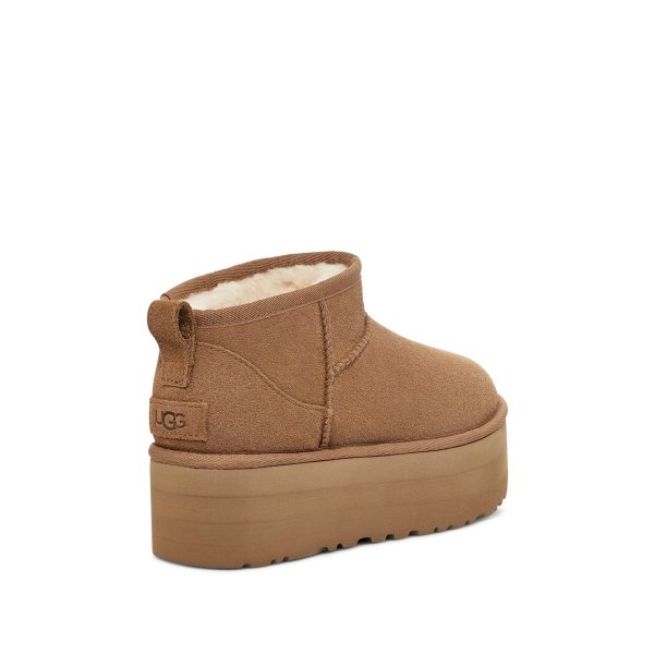 UGG | BOTINES MUJER | W CLASSIC ULTRA MINI PLATFORM CHE CHESTNUT | MARRÓN Discount