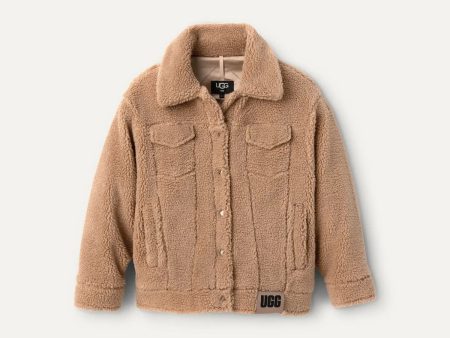 UGG | CHAQUETA MUJER | FRANKIE SHERPA TRUCKER JACKET NATURAL II | BEIGE Online Hot Sale