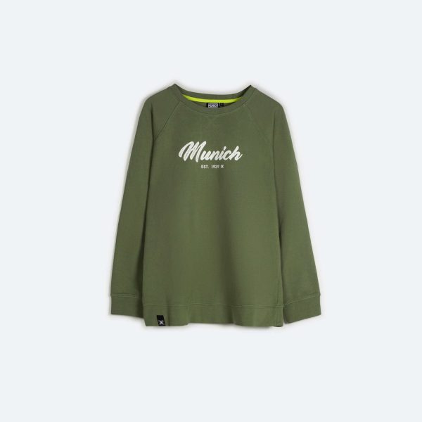 MUNICH | JERSEY HOMBRE | MUNICH SWEATSHIRT STANLEY 238 | VERDE Online Sale