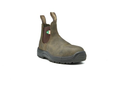 Blundstone Safety 180 Work & Safety in New Waxy Rustic Brown Supply