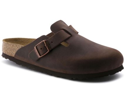 BIRKENSTOCK Boston Soft Footbed Oiled Leather Discount