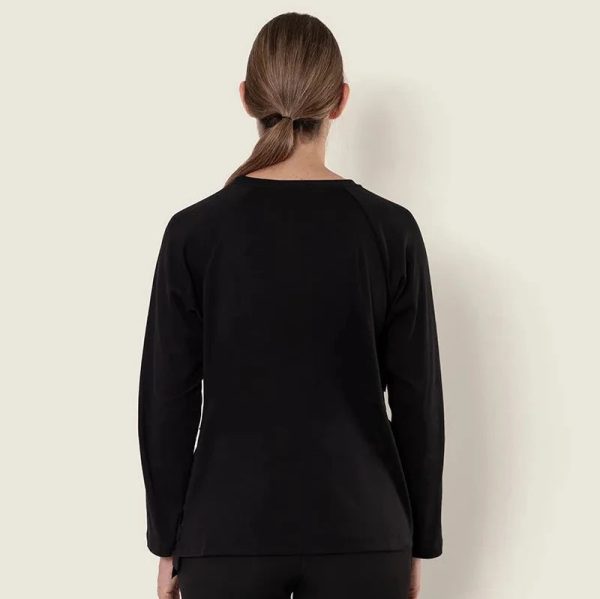 CHIE MIHARA | JERSEY MUJER | R BAILA PLUMAS | NEGRO Online Sale