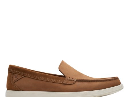 CLARKS | MOCASINES HOMBRE | BRATTON LOAFER DARK TAN NUBUCK | MARRÓN Online