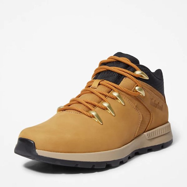 TIMBERLAND | BOTINES HOMBRE | SPRINT TREK KER MID WHEAT NUBUCK | AMARILLO Fashion