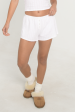 Pointelle Shorts - White Fashion