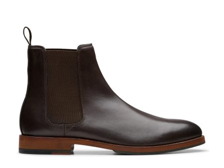 CLARKS | BOTINES HOMBRE | CRAFTJAMES TOP DARK BROWN LEATHER | MARRÓN For Cheap