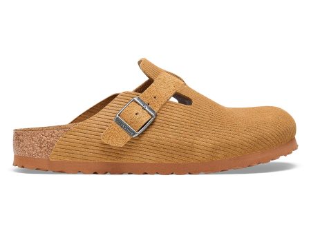 BIRKENSTOCK | ZUECOS UNISEX | BOSTON VL CORDUROY CORK BROWN | MARRÓN | M MEDIUM For Cheap