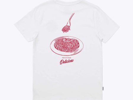 WEMOTO | CAMISETA ARTWORK HOMBRE | DELICIOSO CAMISETA WHITE | BLANCO Online