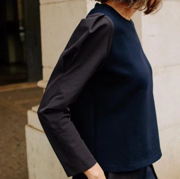 CHIE MIHARA | JERSEY MUJER | R BARLO COLETTE NAVY | AZUL Fashion