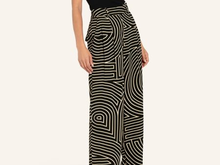 SECOND FEMALE | PANTALÓN MUJER | LIVEN TROUSERS BLACK | NEGRO For Cheap