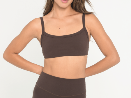 Scoop Bra - Espresso Online Hot Sale