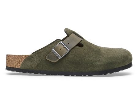 BIRKENSTOCK | SANDALIAS HOMBRE | BOSTON SYNTHETICS THYME | VERDE Hot on Sale