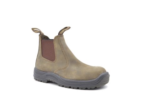 BLUNDSTONE 492 Non-Safety Work Boot Rustic Brown Discount