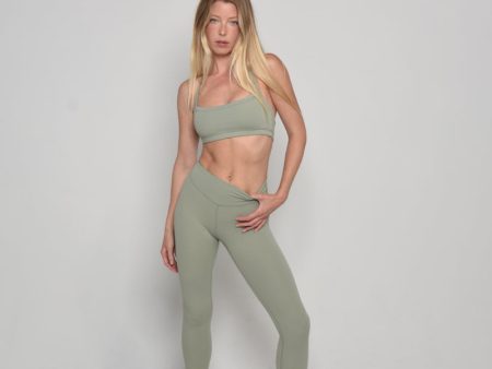 Essentials Leggings - Sage Hot on Sale