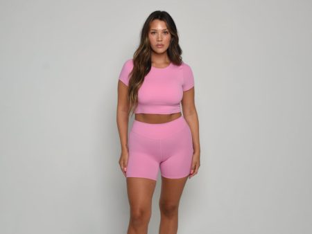 Essentials Shorts - Blush Hot on Sale